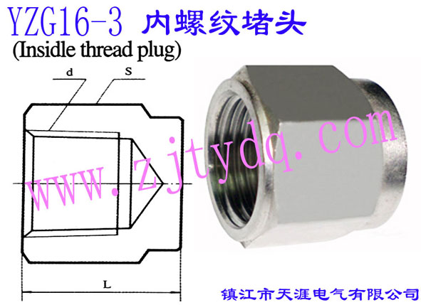 YZG16-3 (ni)ݼy^Inside Thread Plug