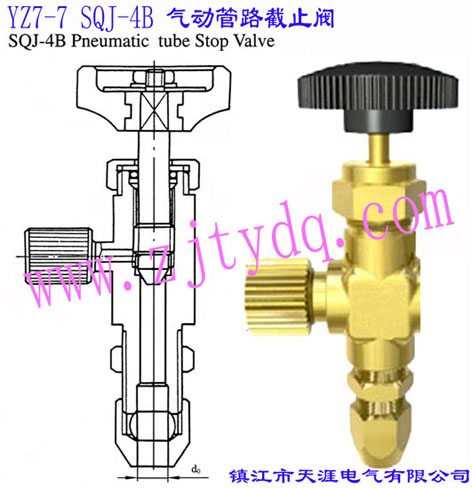 YZ7-7 SQJ-4B (dng)·ֹyYZ7-7 SQJ-4B Pneumatic Tube Stop Valve